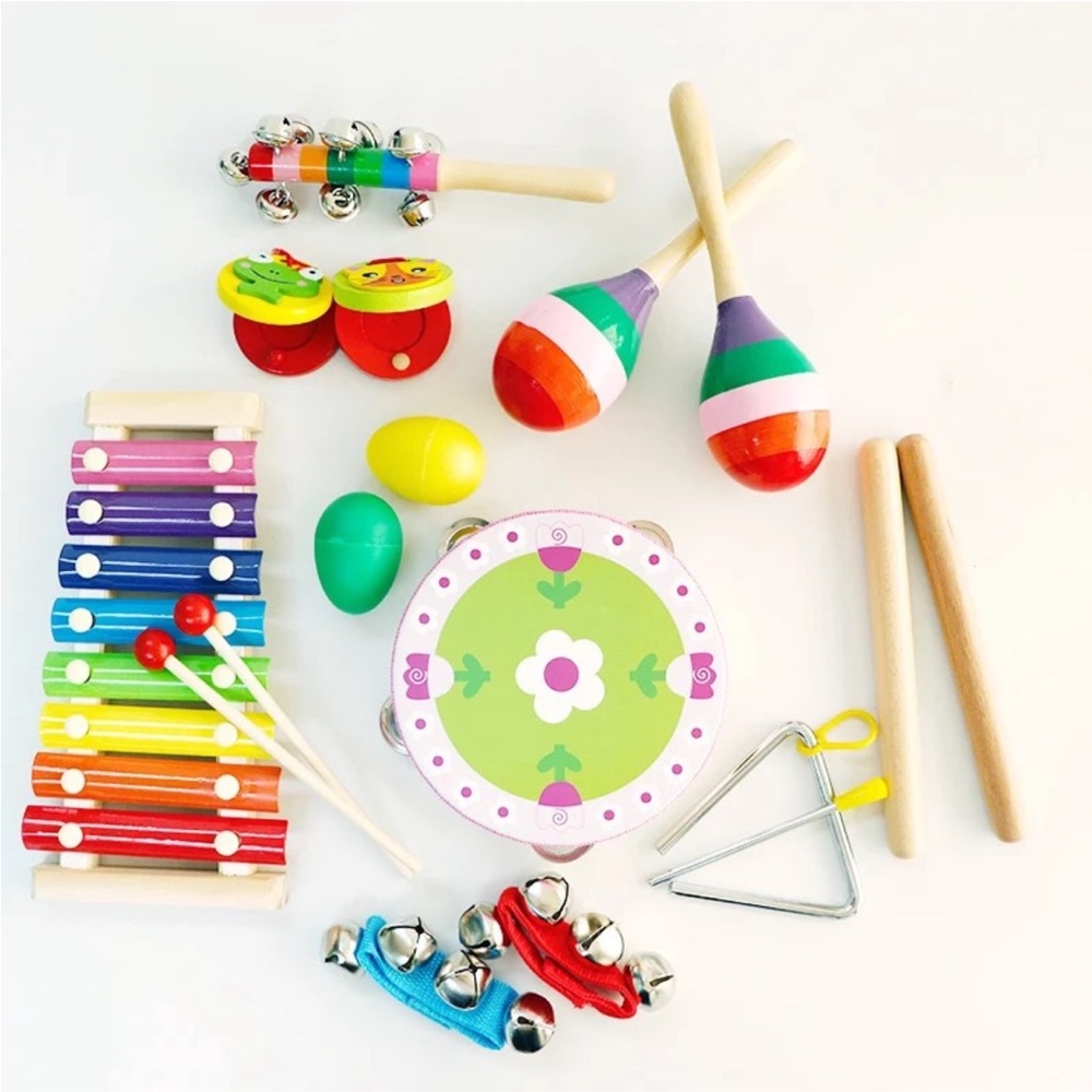 Colorful Kids Musical Instrument Set